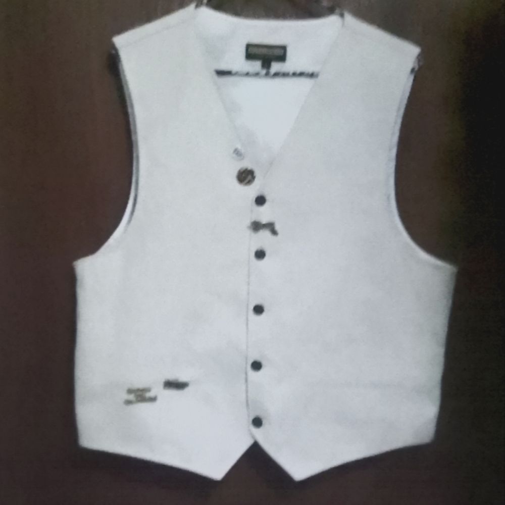 Linen Vest L